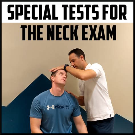 neck pain physical examination